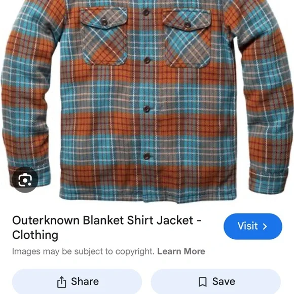 Men’s Outerknown Blanket Jacket - Picture 3 of 4